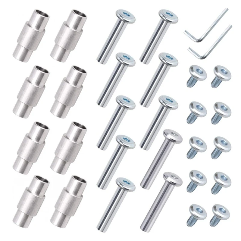 

Inline Skate Axle Spacer Screw, Aluminum Alloy Roller Skate Wheel Bearing Spacer, Roller Skate Replacement Accessor