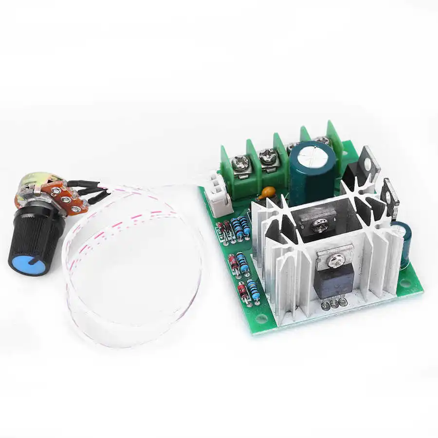 

DC Motor Controller PWM Stepless Controller Switch High Power Motor Drive Board for 6V / 12V / 24V / 30V