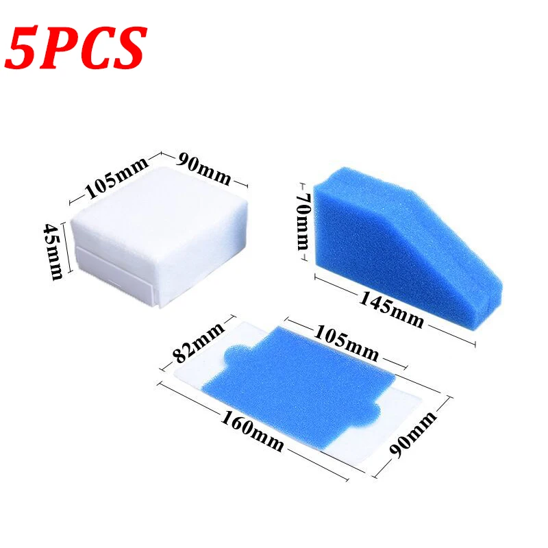 

Hepa-фильтр для пылесоса Thomas 787241 99 5 шт./лот, сменные поролоновые фильтры