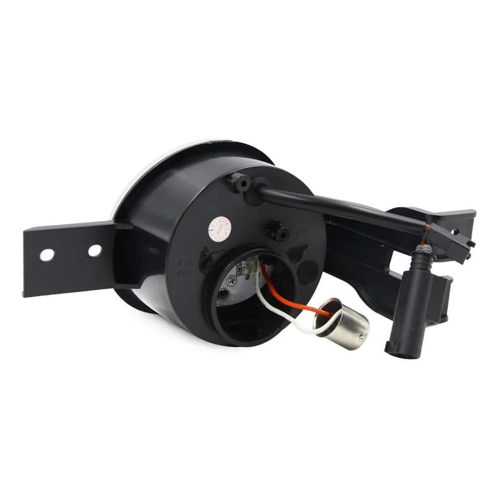 Прозрачные линзы 2 в 1 Янтарный светодиодный указатель поворота светильник белый