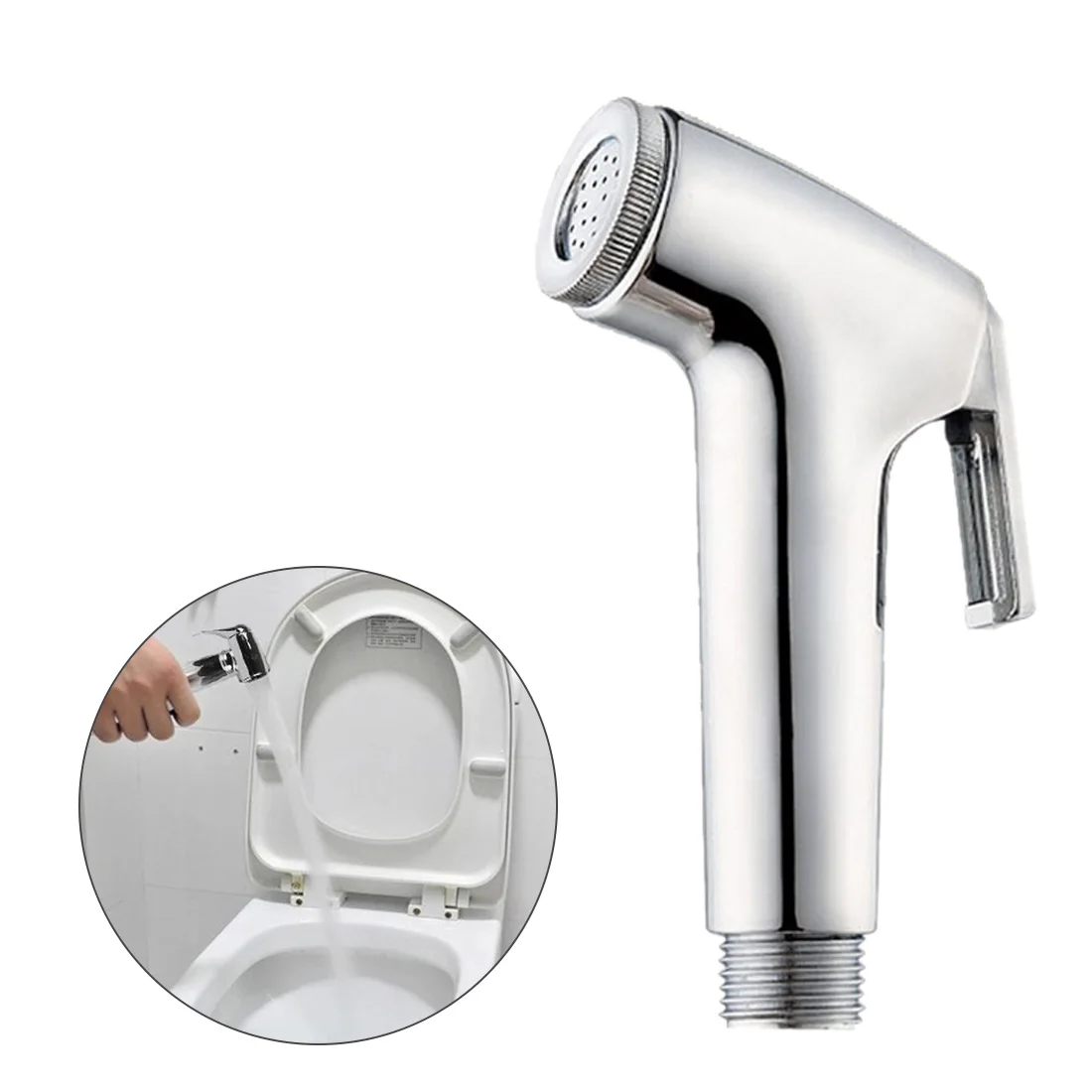 Cheap Toilet Handheld Bidet Sprayer Set Stainless Steel Hand Faucet for Bathroom Shower Head Self Cleaning | Обустройство дома