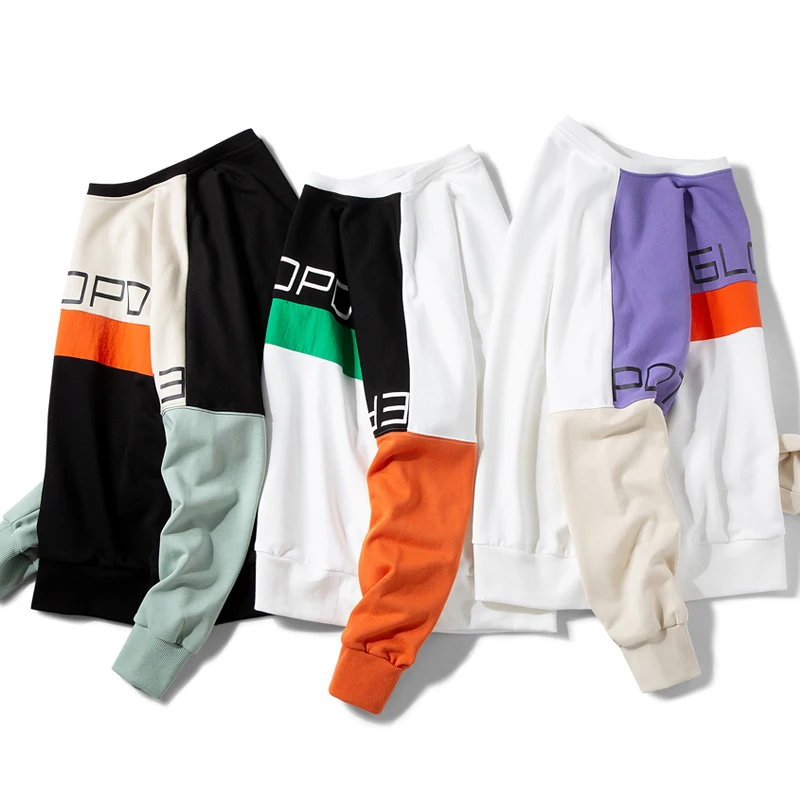 

Свитер мужской свободного покроя, футболка с длинным рукавом, Корейская версия, в стиле ins, весна-осень 2021