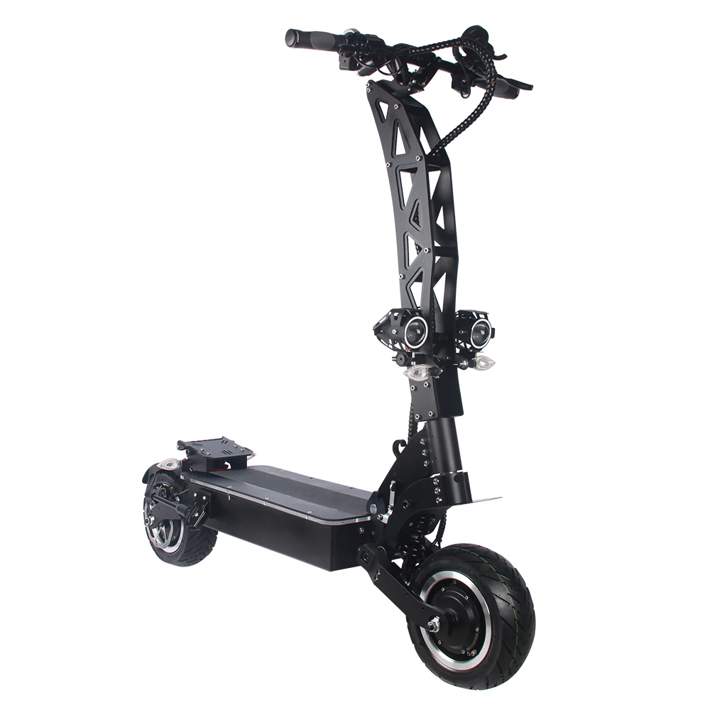 Электрический скутер С двойными дисковыми тормозами и складываемый за 3 секунды