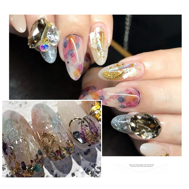 Цветущий гель для ногтей с эффектом дыма растушевывающийся пузырь 15 мл