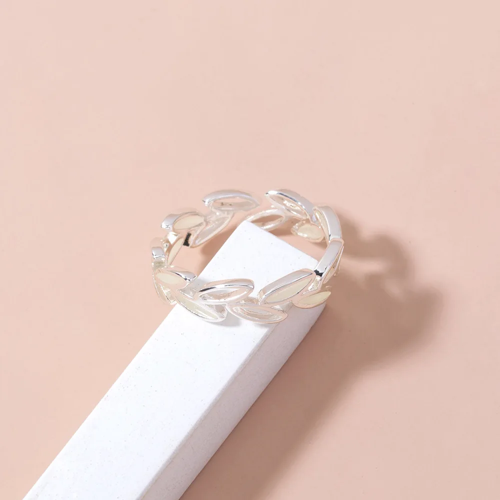 Регулируемое светящееся кольцо с полым сердцем светящиеся в темноте серебряные