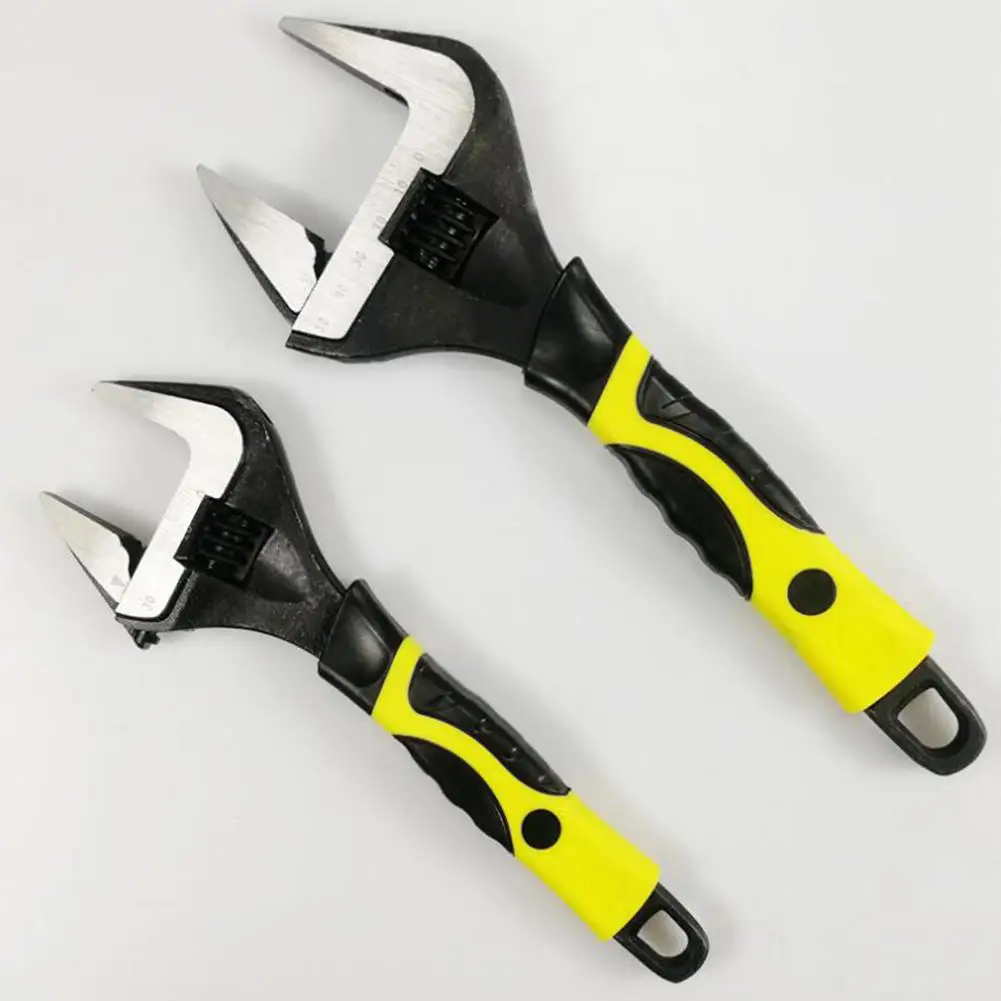 Регулируемый гаечный ключ нескользящий с широким отверстием ручные инструменты