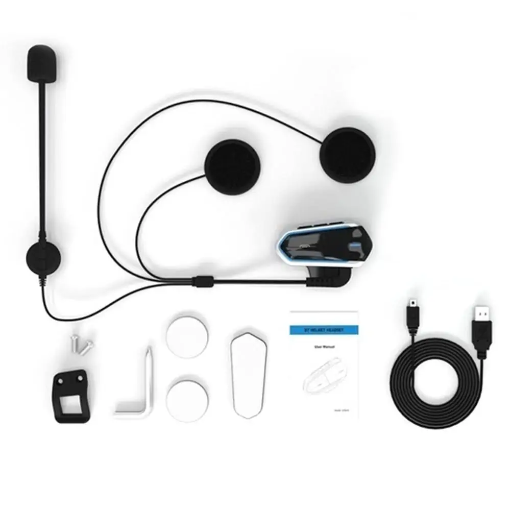 

Hands-Free Helmet Bluetooth Headset Communicator Waterproof Audio Kit Motorcycles Accessories
