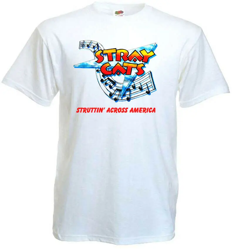 Защищает товары для кошек Struttin' по всей Америке v1 футболка белый все размеры S-5XL