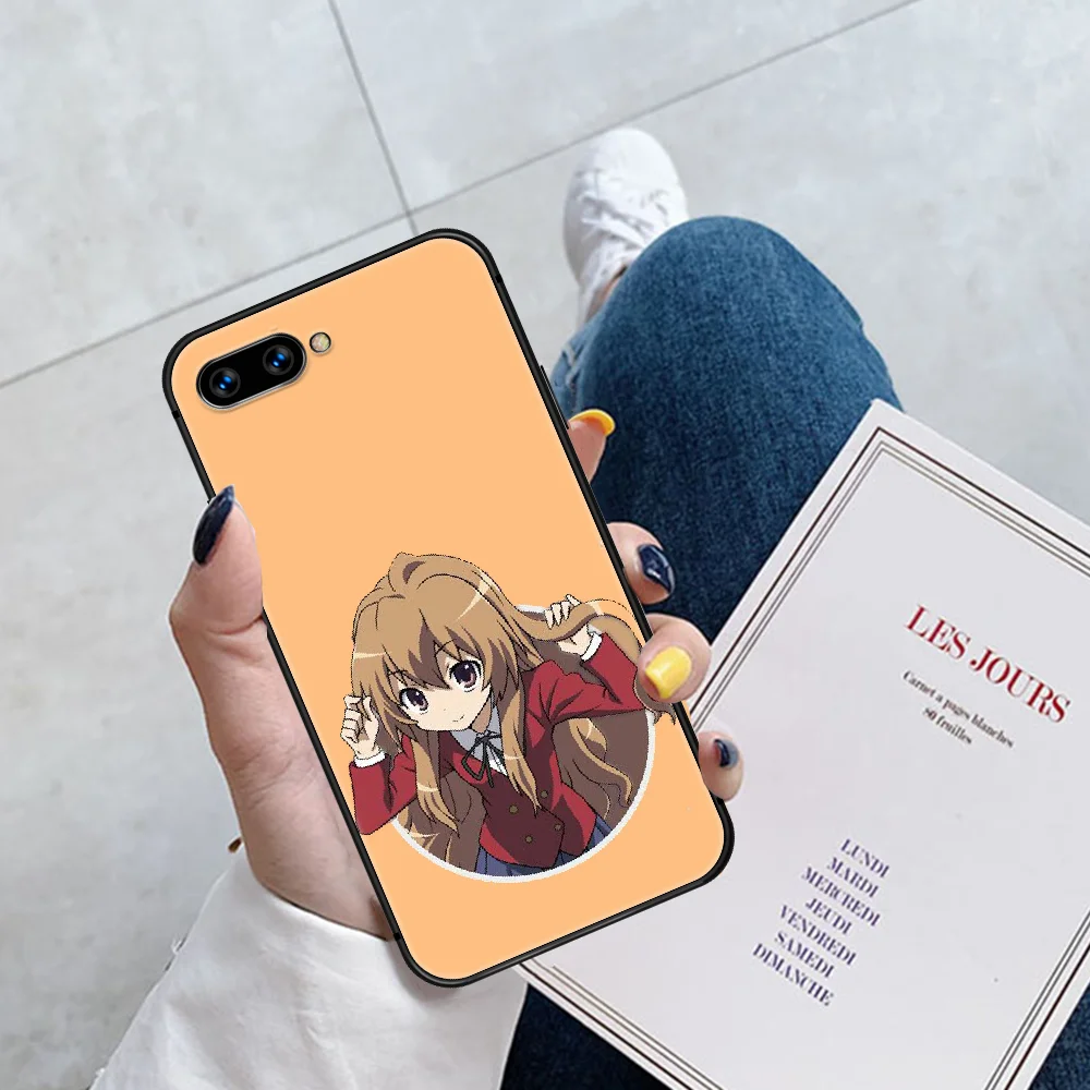 

Anime Toradora Aisaka Taiga Phone Case Cover Hull For HUAWEI Honor 6A 7A 7C 8 8A 8S 8x 9 9x 10 10i 20 Lite Pro black Waterproof
