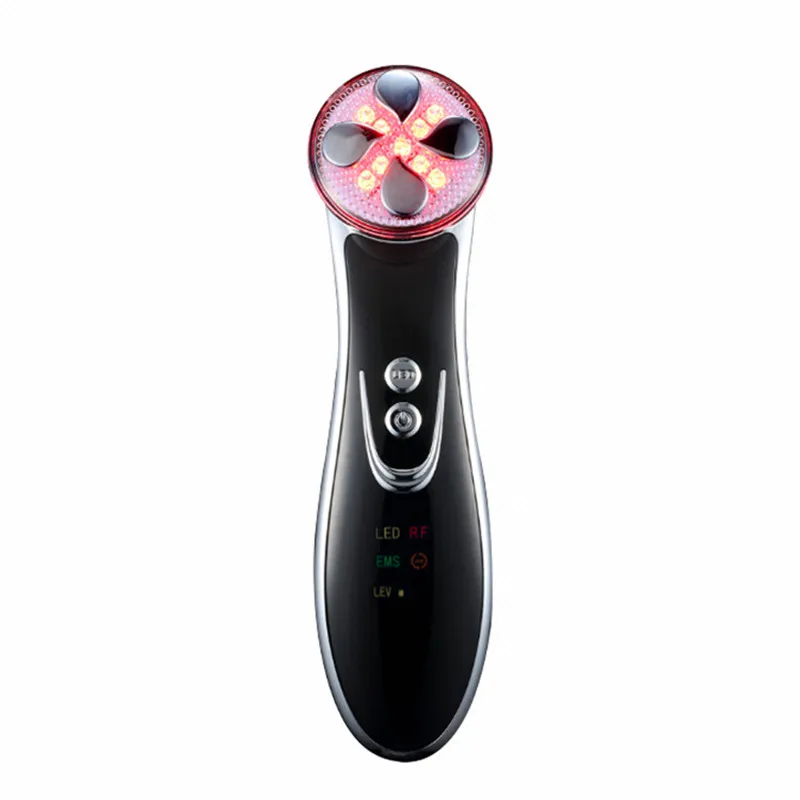 

Face Radio Frequency Beauty Device Anti Wrinkle Pore Clean Heated Massager For Face LED Therapy Acne Whitening Machine