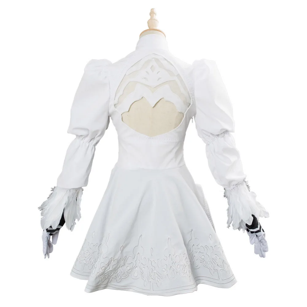Костюм калибура Ви для косплея Soul 2B Униформа белое платье карнавальный костюм на