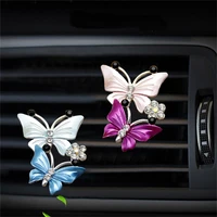 car air conditioning freshener cute butterfly perfume clip decoration car outlet air purifier fragrance deodorant