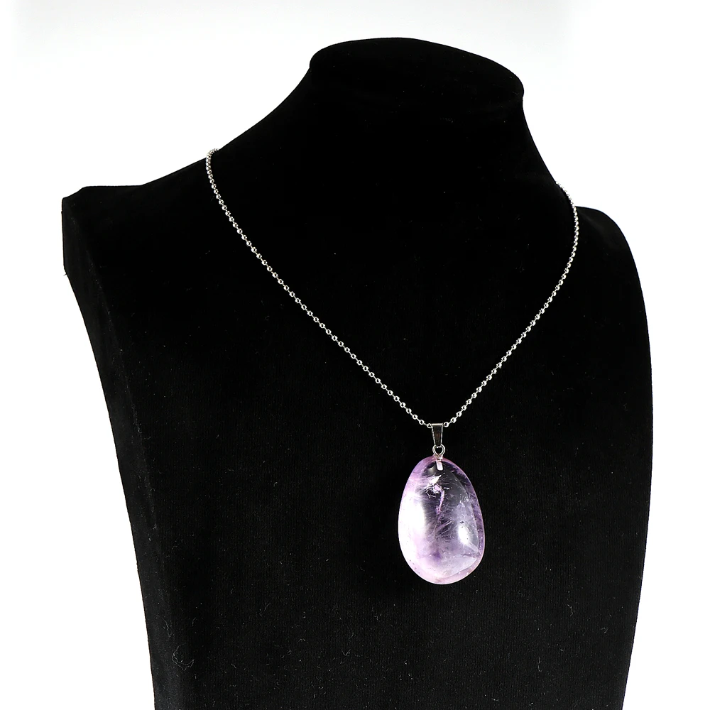 Женский кулон 30 42 см большой естественный неправильной формы драгоценный камень