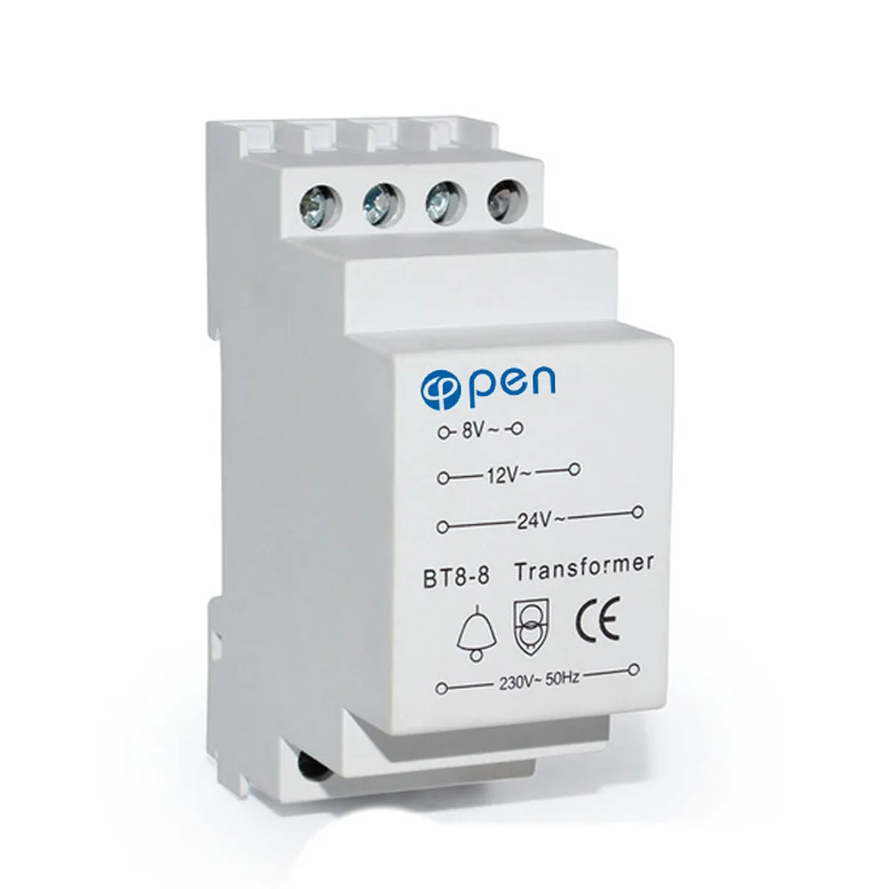 BT8 8 дверной колокольчик трансформатор Номинальное напряжение 230/В переменного