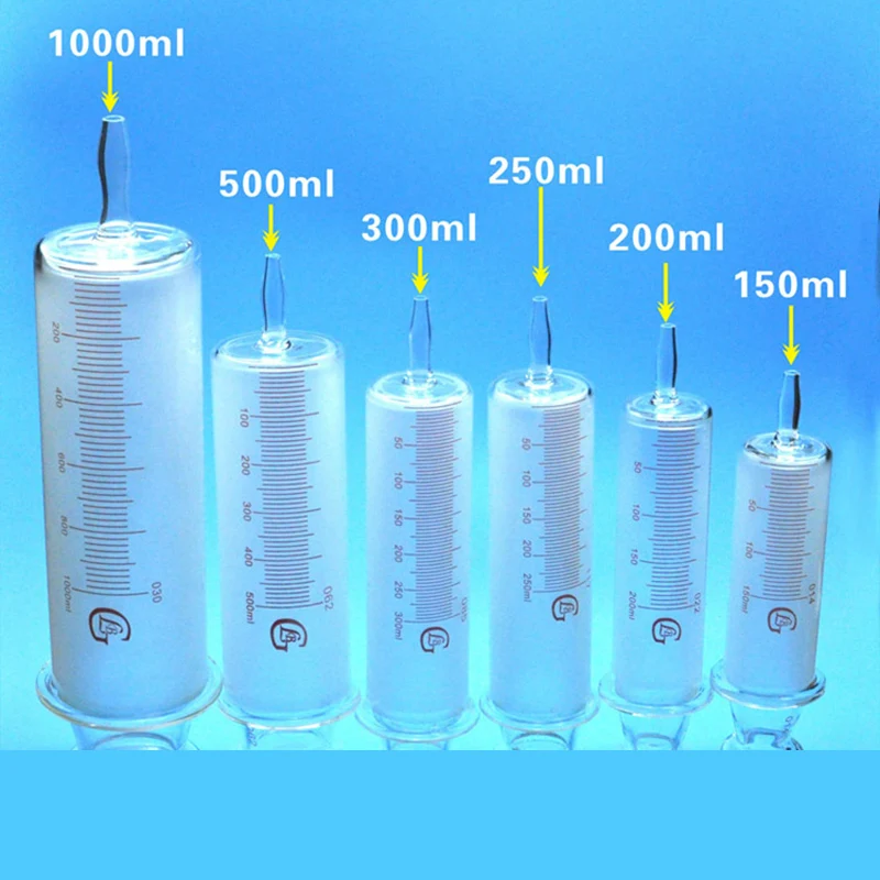 150 ml200ml250ml500ml1000ml стеклянные шприцы|Пипетка| |