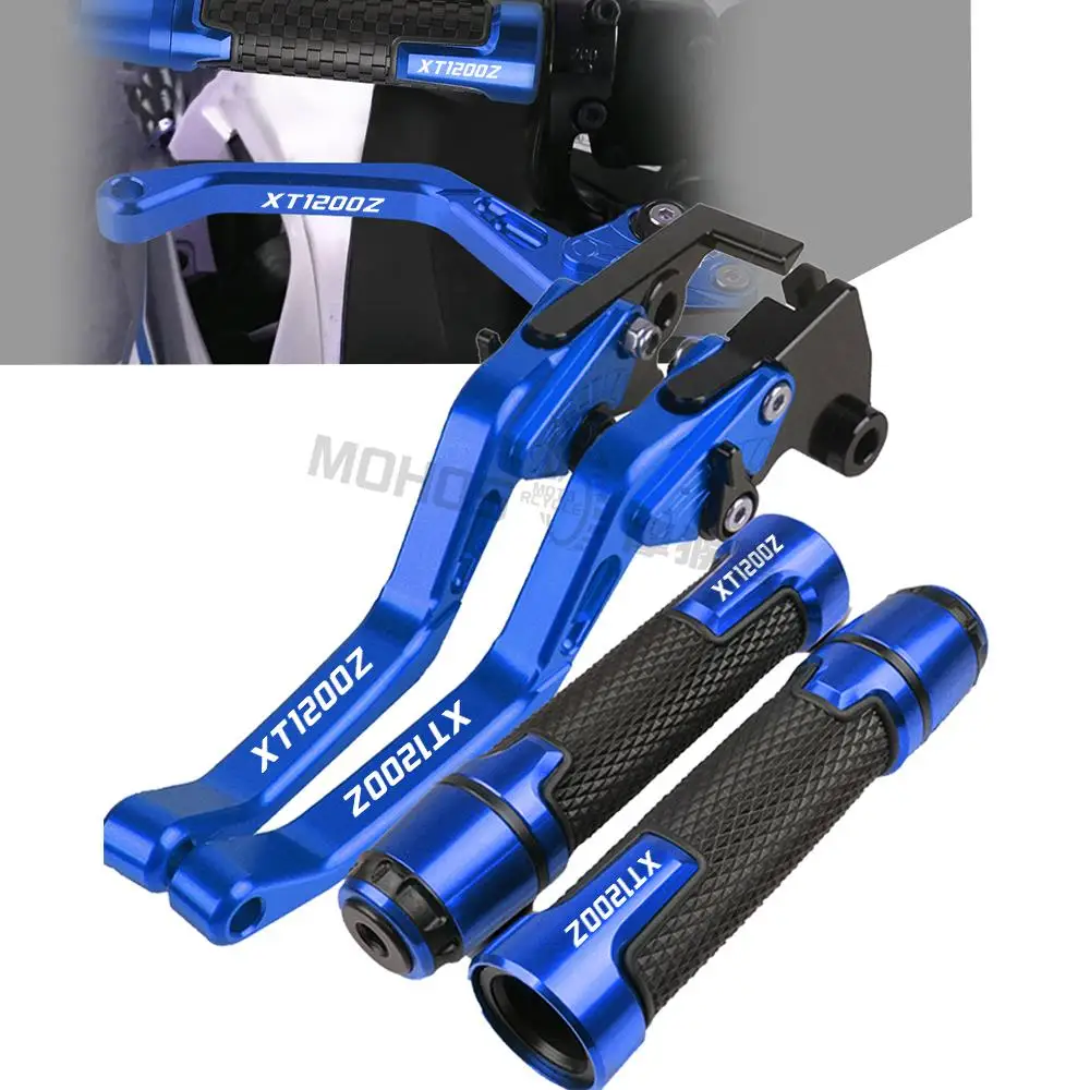 

Motorcycle Accessories Brake Clutch Levers And Handle Grips For YAMAHA XT1200Z 2010-2018 2011 2012 2013 2014 2015 2016 XT 1200 Z