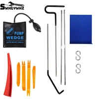 dent removal paintless dent repair rods tools set with felt red wedge and s hook for car paintless dent removal