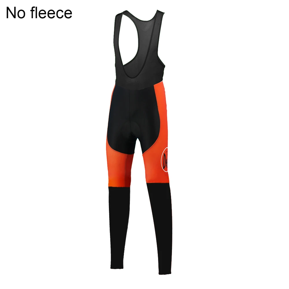 Мульти Стиль Мужчины Велоспорт нагрудник брюки 9D гелевая подкладка зима флис или весна осень тонкий Велосипед Одежда MTB брюки ropa ciclismo maillo - Цвет: thin