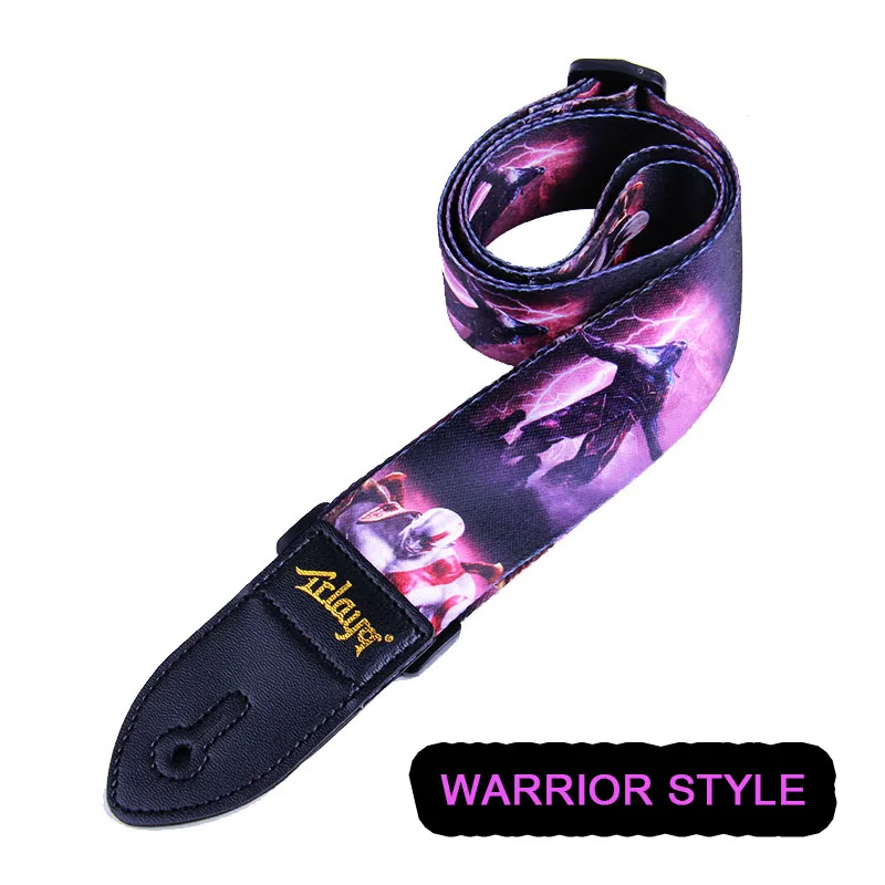 Ремень для акустической гитары ремень электрогитары и бас многоцветный