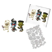 vampire mummy character fancy dress party metal cutting dies scrapbook diary decoration stencil embossing template diy greeting