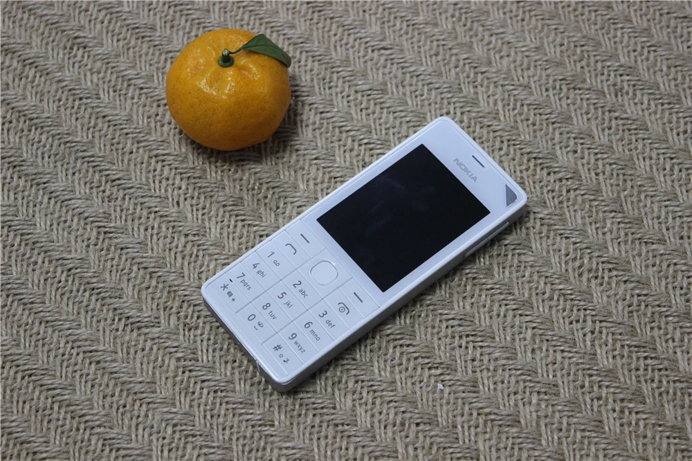 Разблокированный Nokia 515 одноядерный 2,4 дюйма 5Мп камера 1200 мАч одна sim-карта Bluetooth FM радио отремонтированный мобильный телефон