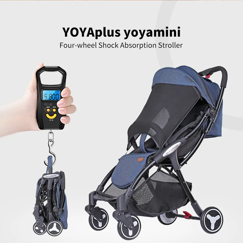 Детские коляски YOYAplus yoyamini складная четырехколесная амортизирующая прогулочная