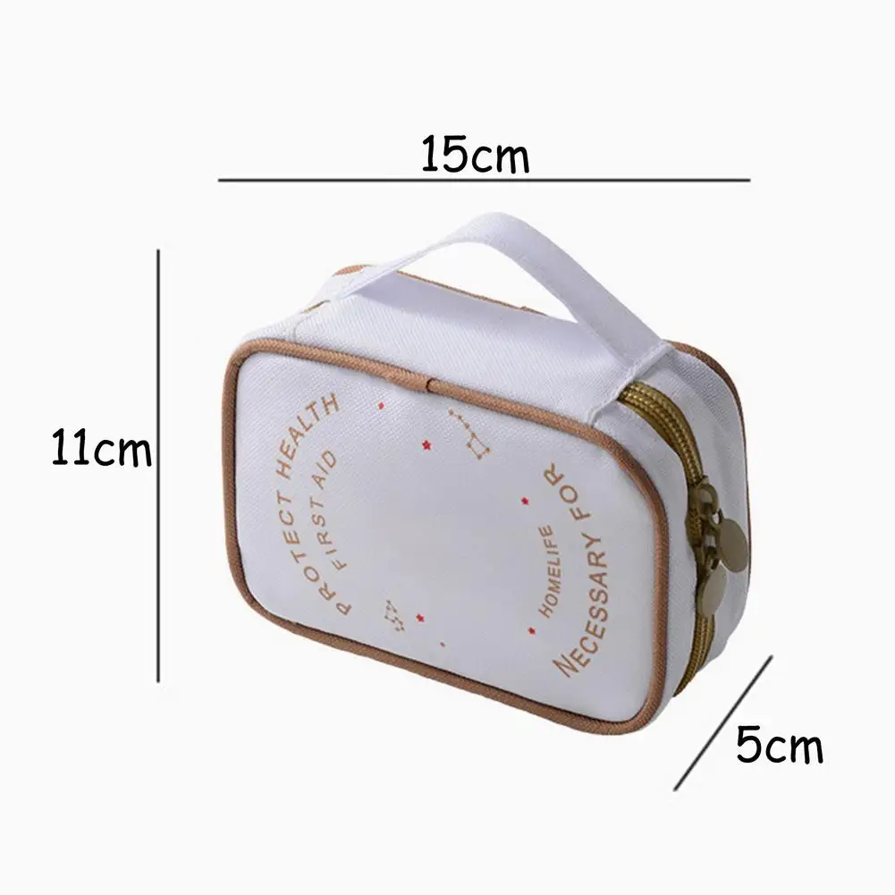

Portable First Aid Medical Kit Travel Outdoor Camping Useful Home Medicine Storage Bag Camping Emergency Survival Bag Pill Case