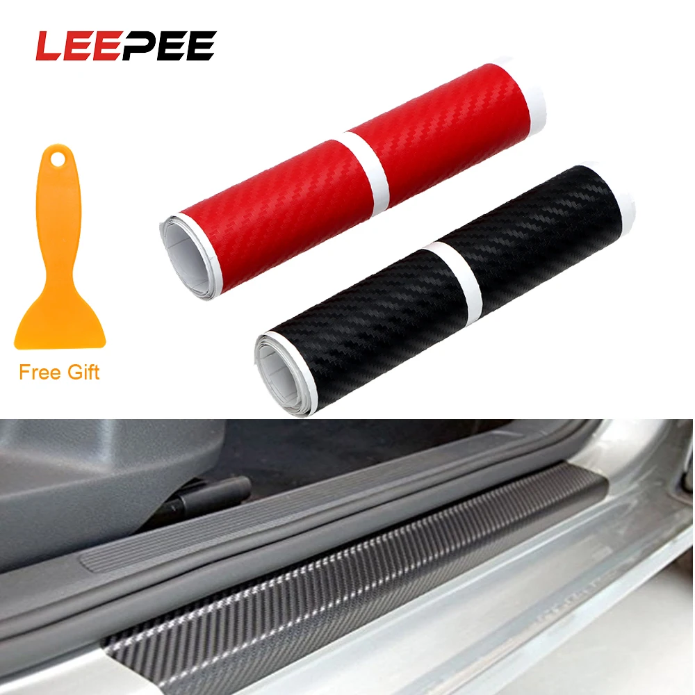 4 шт./компл. и устойчивая к царапинам Автомобиль дверная Стикеры со скребком