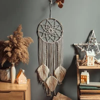 macrame tapestry wall hanging bohemian chic art elegant hand woven dreamcatcher tapestry wall decor for home living room bedroom