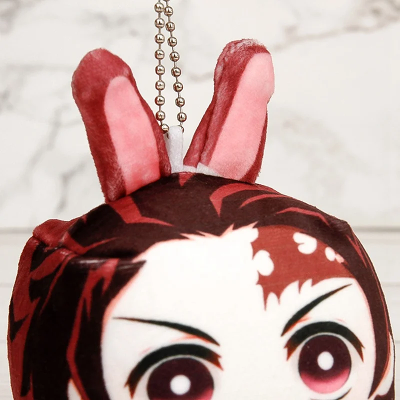 Аниме Demon Slayer: Kimetsu no Yaiba Kamado Nezuko Косплей акриловый брелок Шарм телефон кулон брелок Рождественский подарок новинка