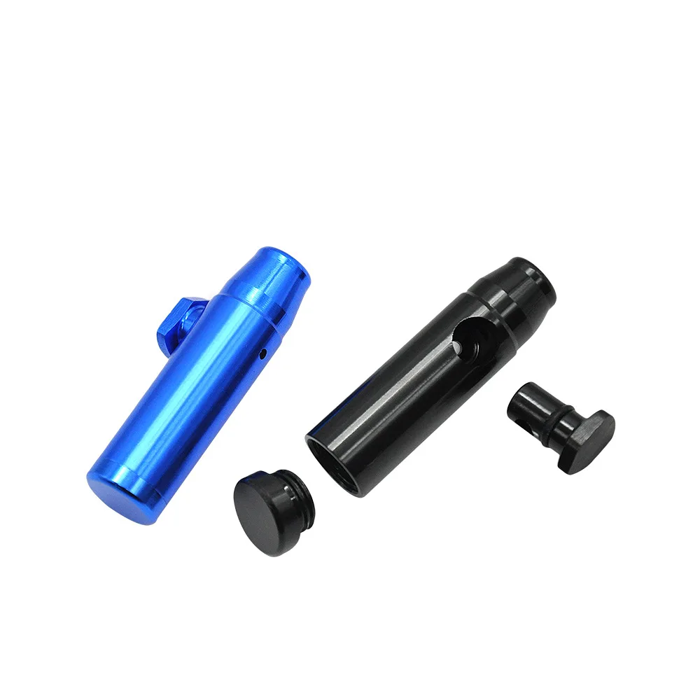 1pc 53mm Metal Smoke Sniffer Bullet Rocket Snorter Somking Snuff Dispenser | Дом и сад