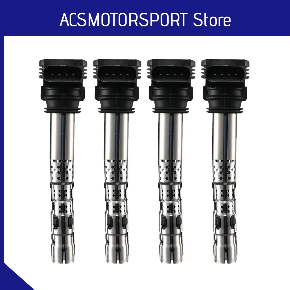 

ACSMOTORSPORT AutoIgnition Coil for VWGolf6 Magotan Sagitar Sagitar GLI Tiguan Passat B7 Skoda Octavia Superb B6 Audi A4L A6L Q3