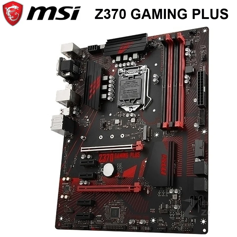 Kaufen MSI Z370 GAMING PLUS Motherboard LGA 1151 DDR4 M.2 SATA III Intel Z370 Desktop Core I7/i5/i3 1151 DDR4 Verwendet MSI Z370 Mainboard