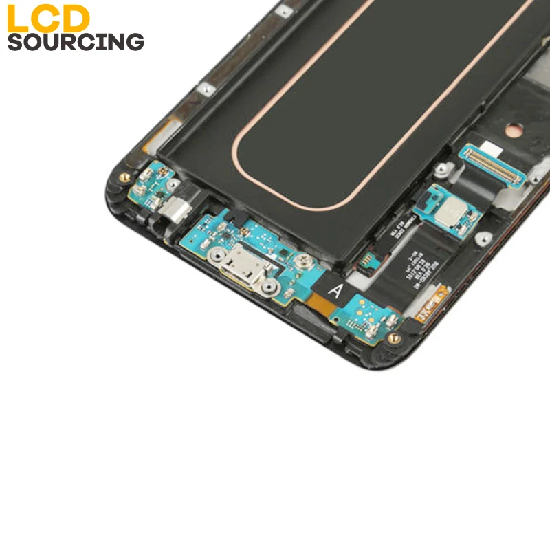 

5.1"inch LCD AMOLED Display for Samsung Galaxy S6 Edge G925 LCD With Frame Touch Screen Digitizer Assembly Replacement