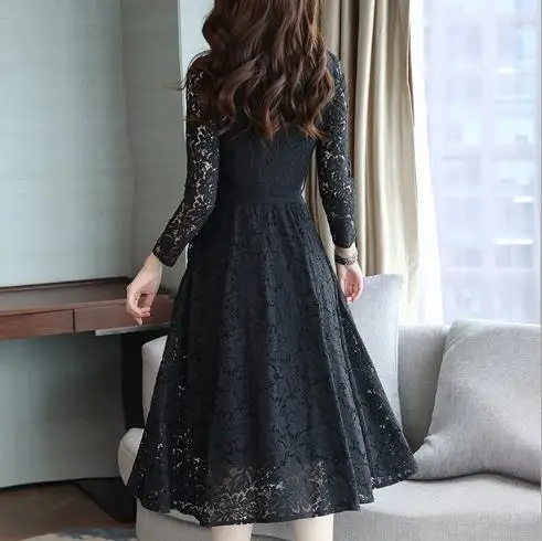 Женское нарядное платье для невесты Sukienki в стиле ретро с цветочным кружевом