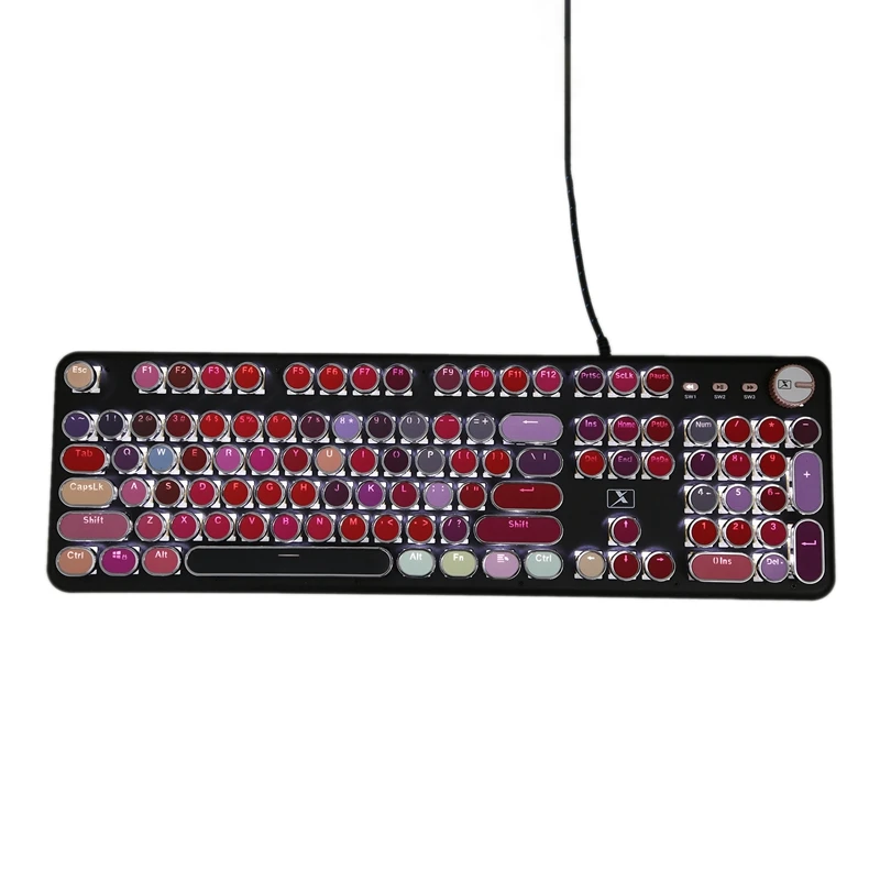 Игровая клавиатура игровая с губной помадой мышь для ноутбука беспроводная T520
