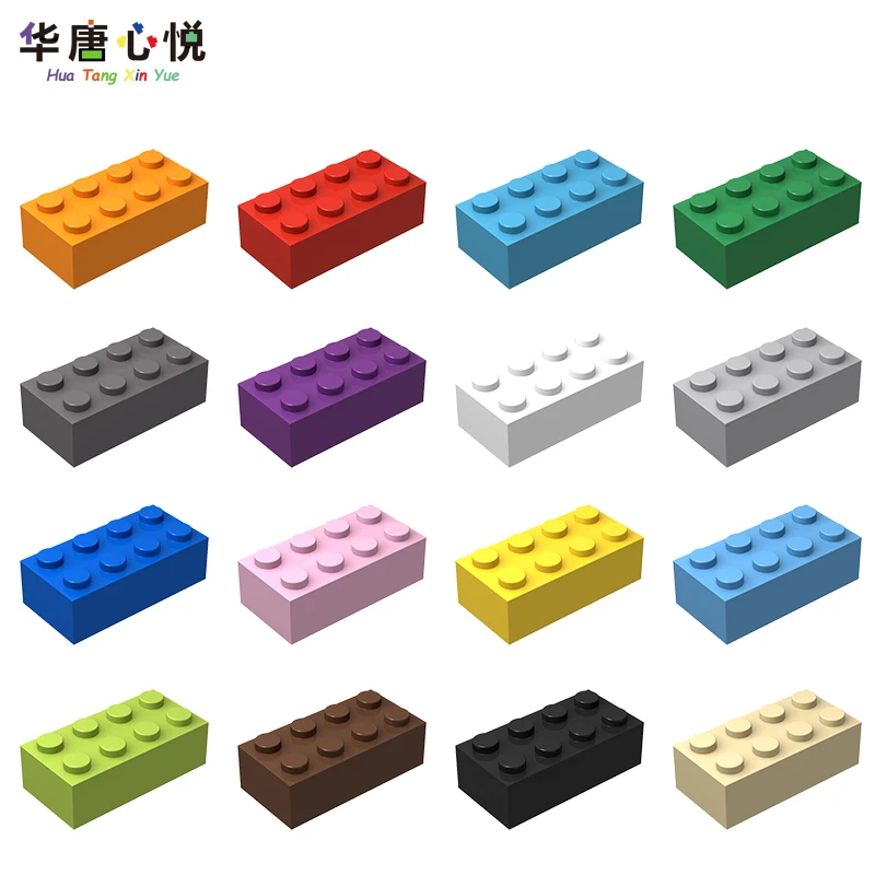 

High Tech Accessories 2x4 Bricks 3001 Building Blocks Part Assemble Educational Toys Children's Gift Kits Cities Model Parts Set