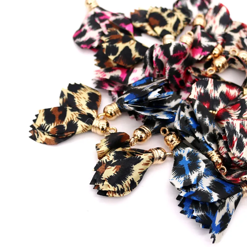 10 шт./лот модные аксессуары фурнитура для ювелирных изделий полиэфирная ткань