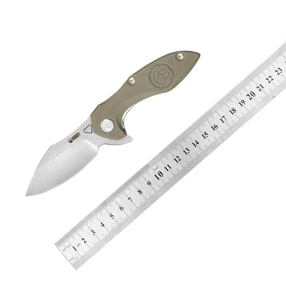 Kubey EDC с откидным верхом Ножи AUS 10 лезвие G10 ручка открытый карманные ножи зажим из