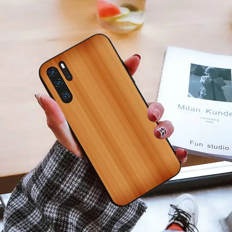 

wood time simple art Phone Case For Huawei honor Mate P 9 10 20 30 40 Pro 10i 7 8 a x Lite nova 5t