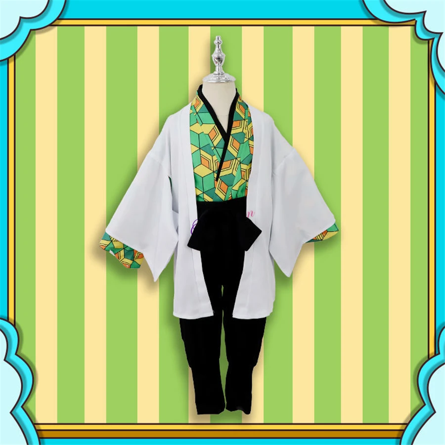 Костюм для косплея из аниме рассекающий демонов Униформа-кимоно мужчин и женщин