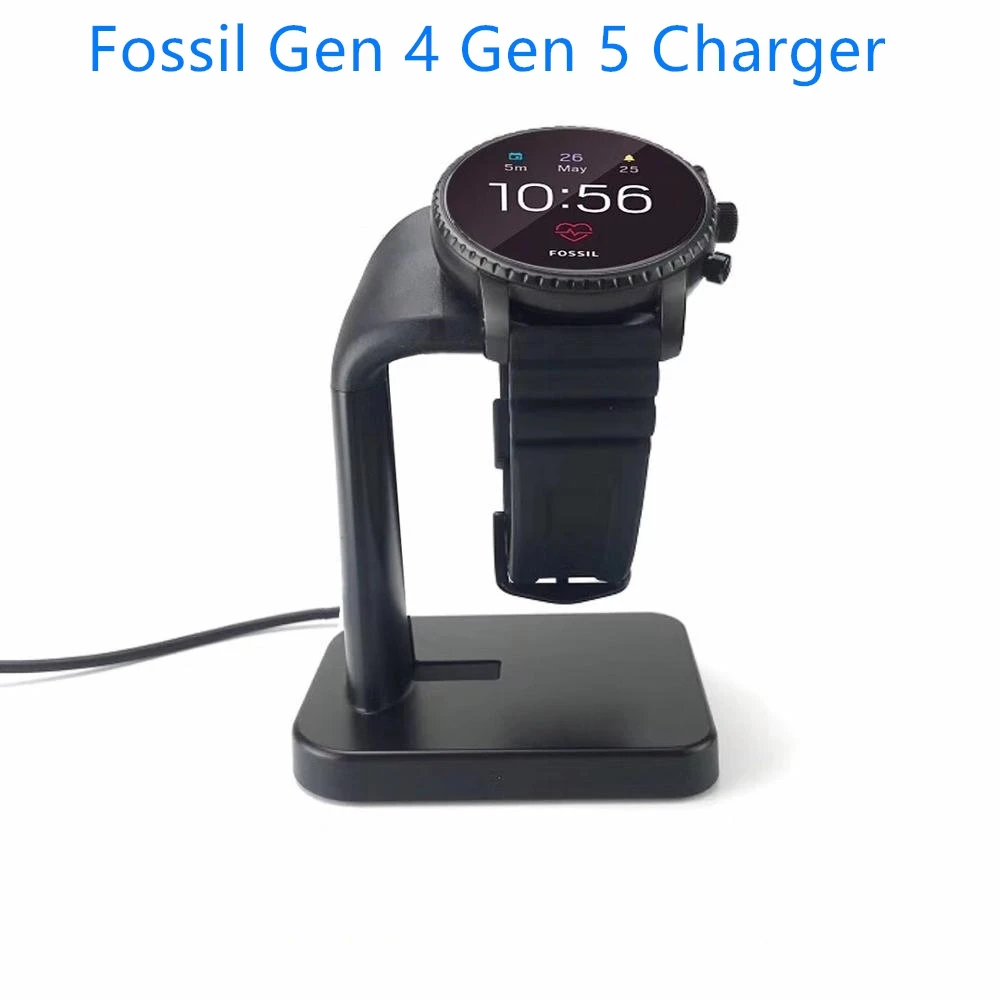 

Запасная Беспроводная зарядная док-станция для Fossil Gen 4 Gen 5, зарядная док-станция для Fossil Julianna Carlyle