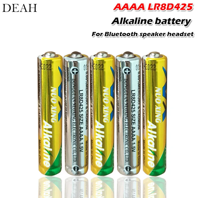 5 шт./лот 1,5 в LR8D425 AAAA щелочные батареи основные батареи для Bluetooth динамик гарнитура лазерная ручка стилус сухие батареи