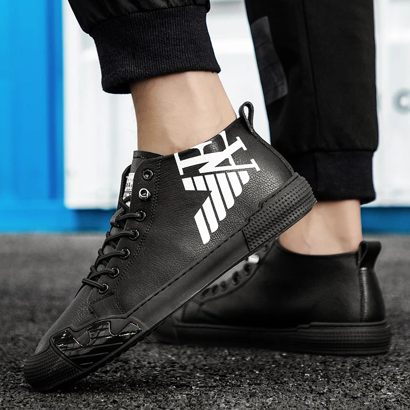 

2021 New Casual Shoes Men Fashion Luxury Brand Man Shoes High Quality Skateboard Sneakers Zapatillas Hombre Tenis Hombre