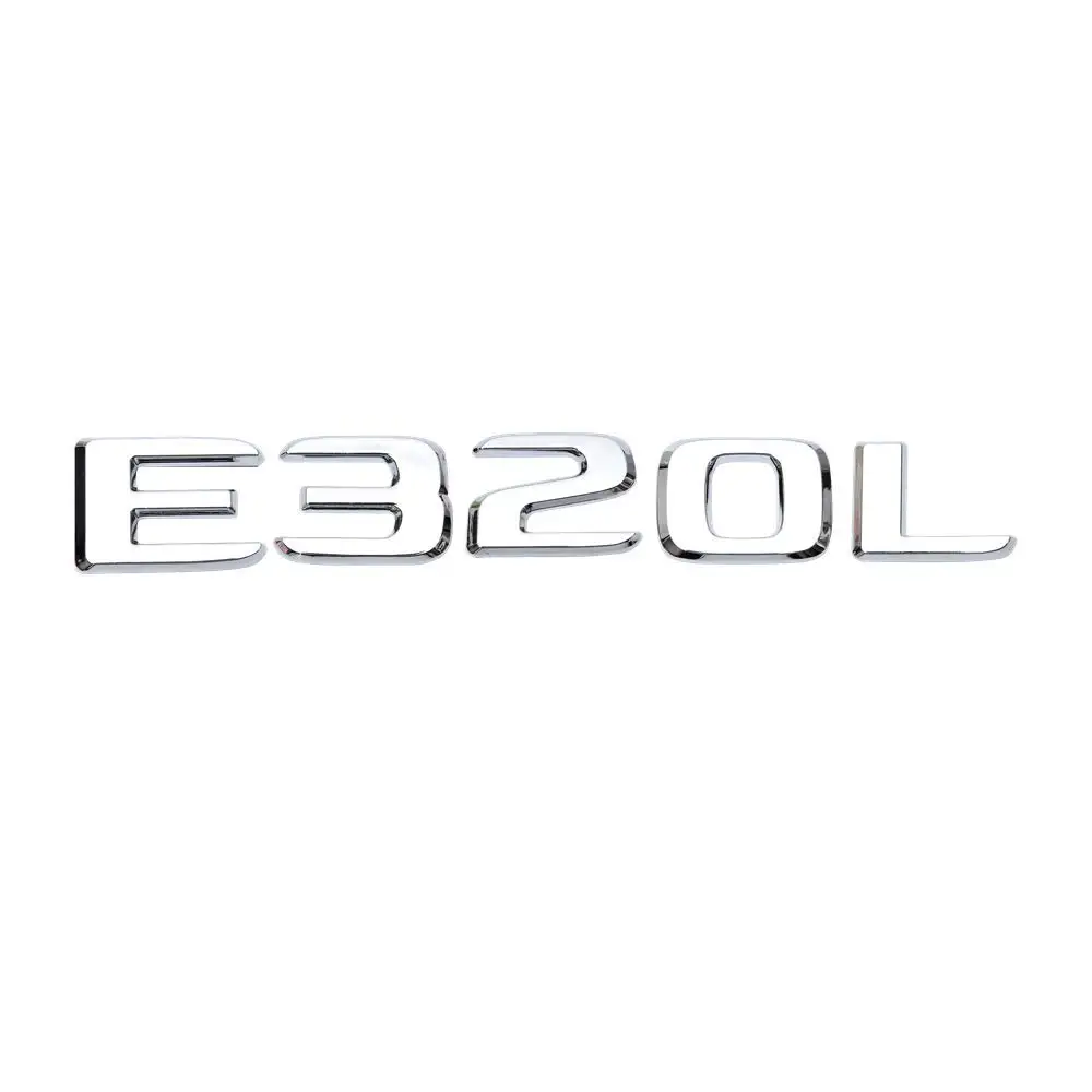 E200L E260L E300L E320L наклейка эмблема для заднего багажника буква 3D логотип Mercedes Benz AMG E