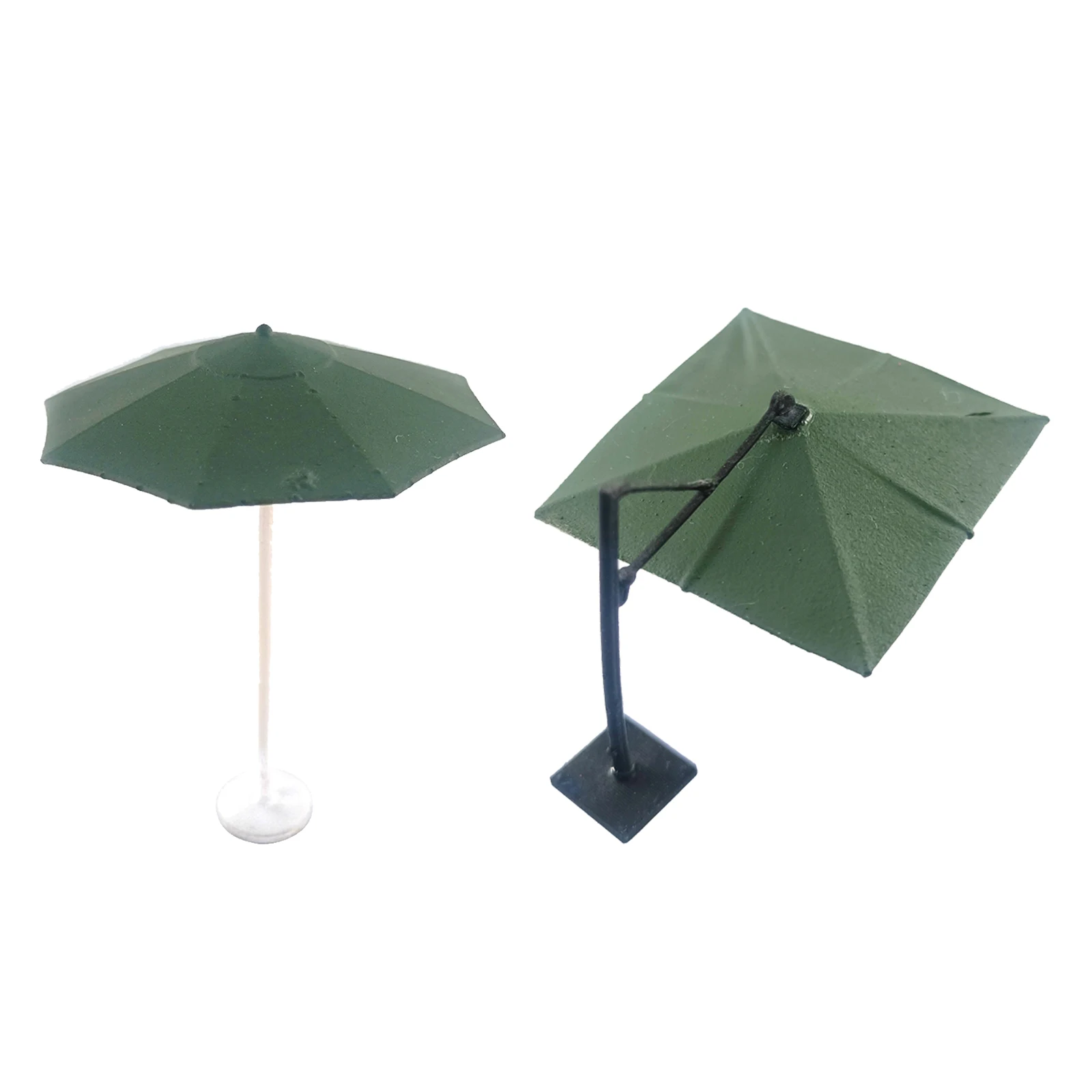 

1/64 Painted Resin Sun Umbrella Model Street Scene Street Collectibles Gifts