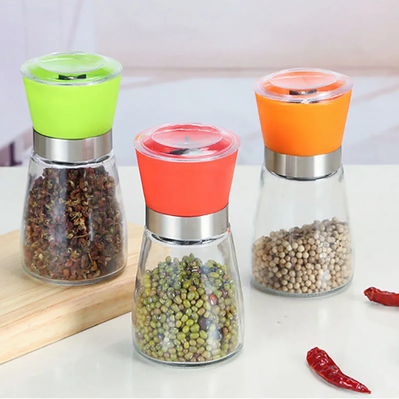 Новинка 2019 мельница для перца стеклянная соли и экологически чистые кухонные