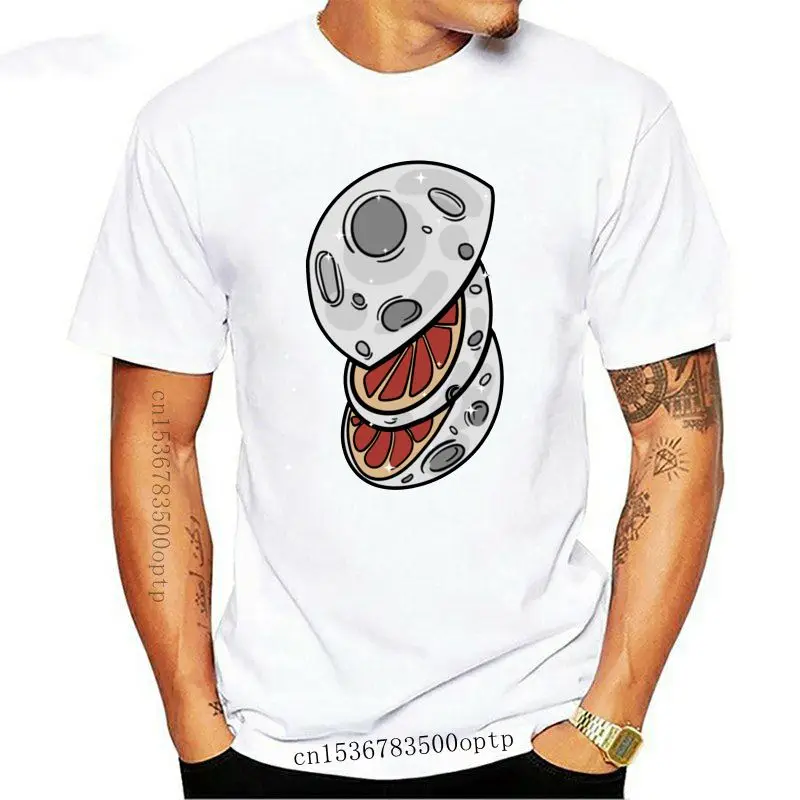 Футболка мужская с коротким рукавом хлопок оверсайз забавный подарок луна