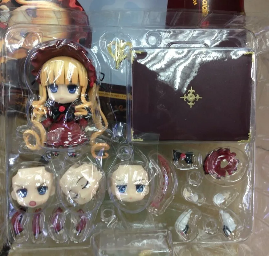 Экшн-фигурка из японского аниме Rozen Maiden 364 # Shin Ku красное платье Q версия модель ПВХ