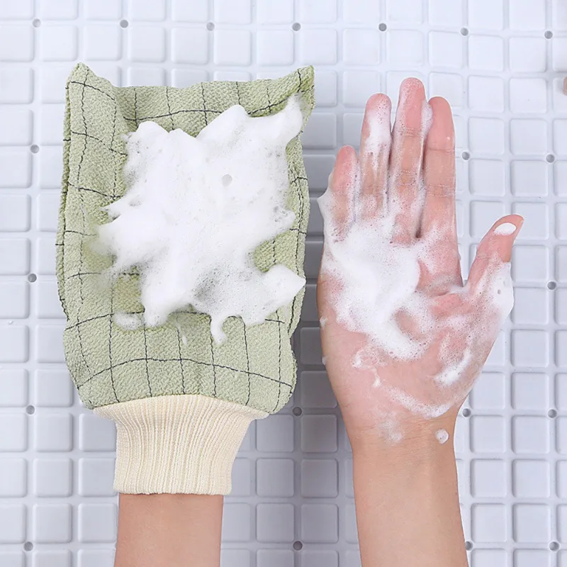 Перчатки для ванной отшелушивающие перчатки удаления омертвевшей кожи